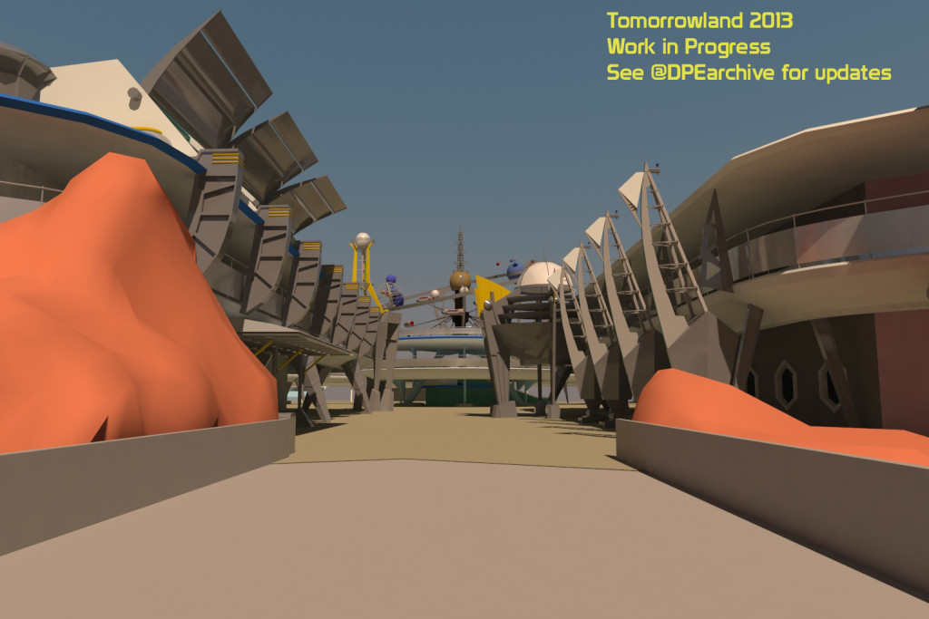 Entering Tomorrowland
